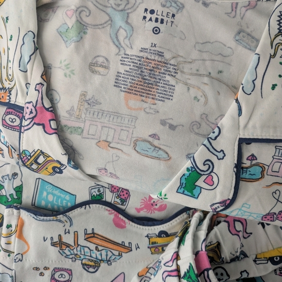 Roller Rabbit x Target Roadtrip Pajama Set - Picture 4 of 9